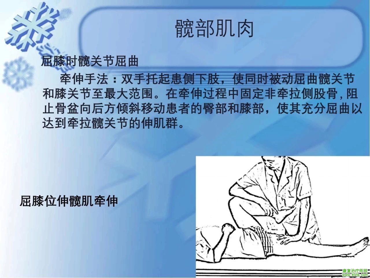 牵伸技术在常见病中应用