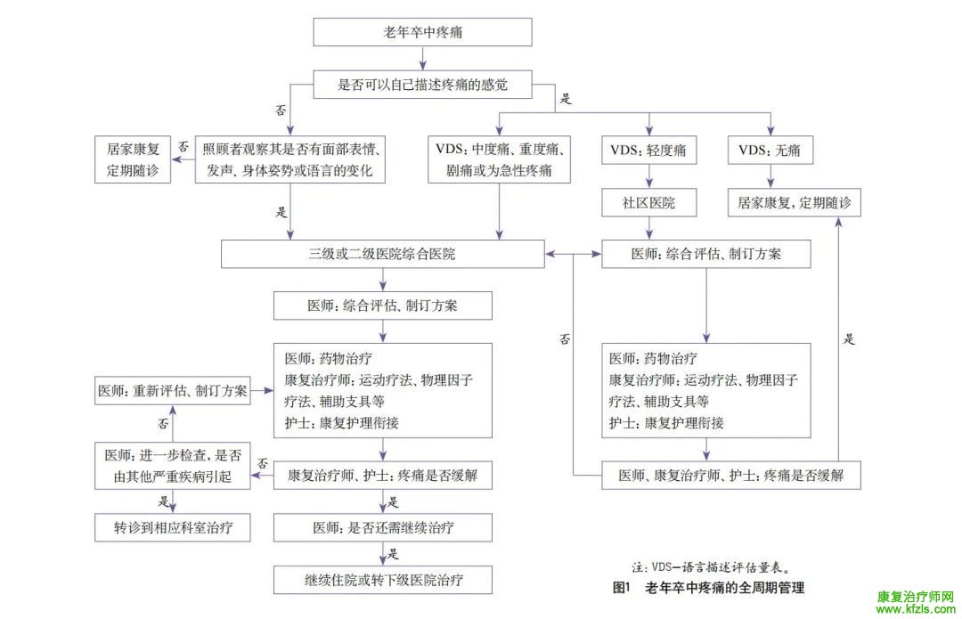 【指南与共识】老年卒中疼痛全周期康复中国专家共识